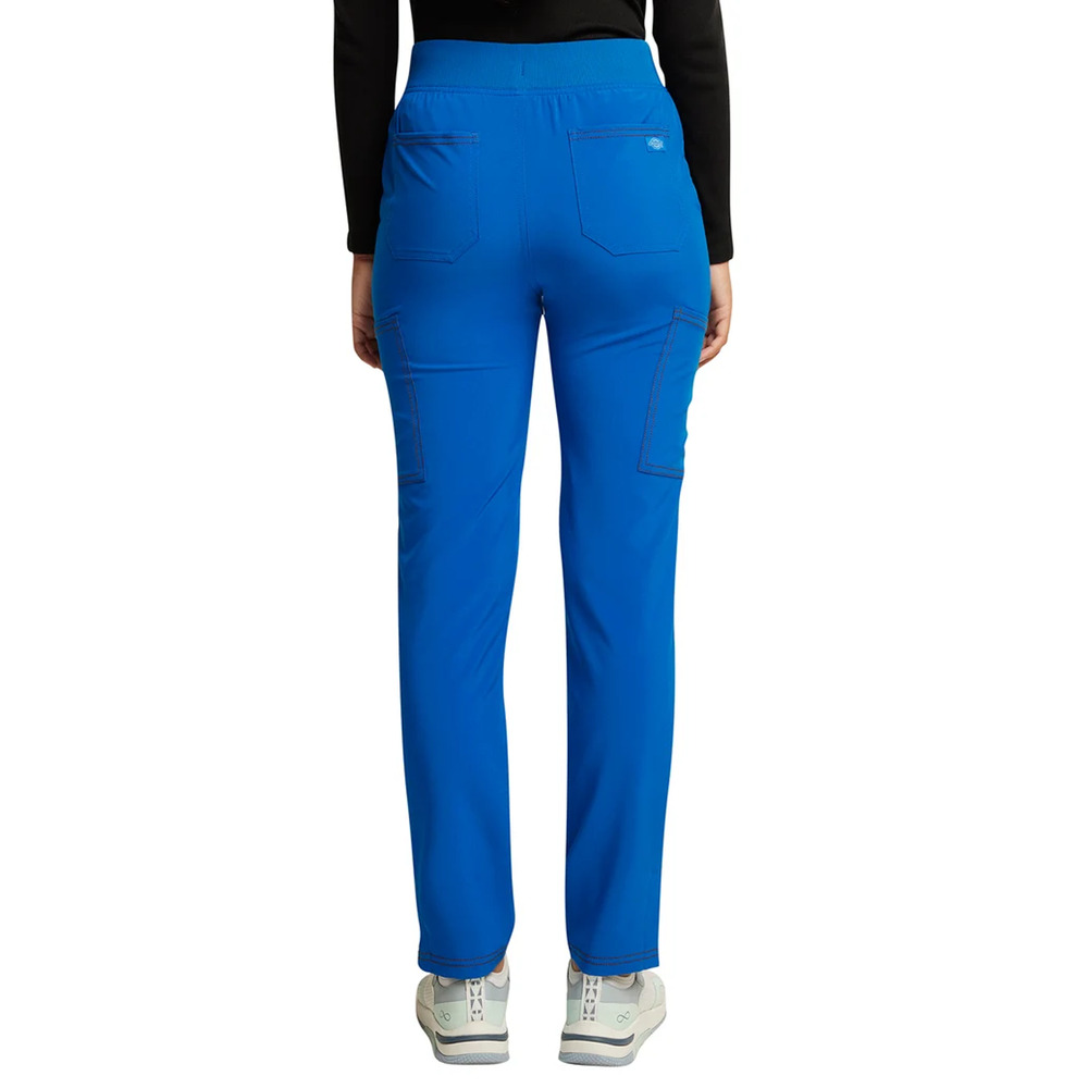 Dickies Riveting Women's Size XS Blue 6-Pocket Medical Scrub Bottoms - Picture 2 of 6